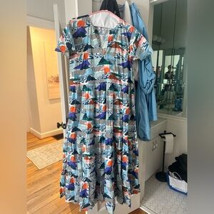 oliphant maxi dress